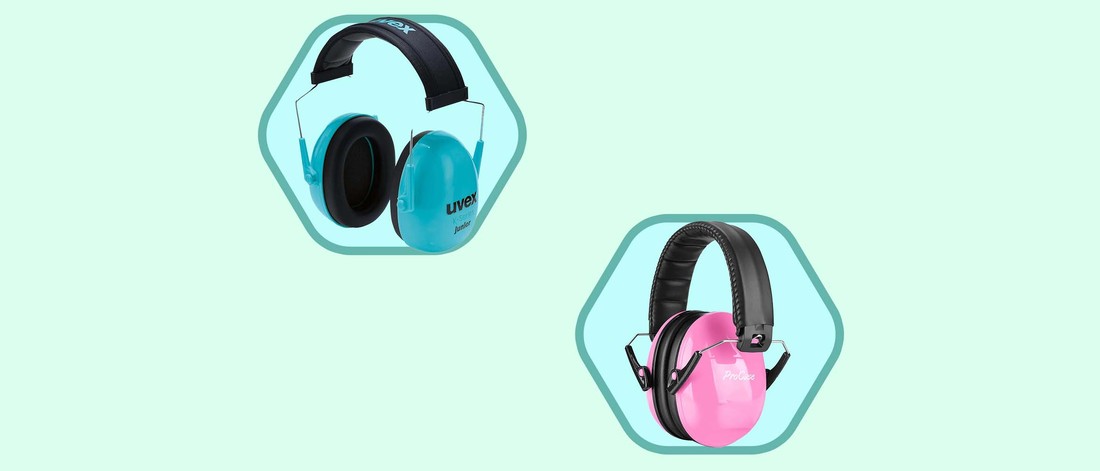 Six color Baby mini earmuffs hearing protection ear Defenders Safety Kids UK 