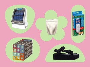 In July, the Daily Mail Best Buys editors bought a portable AC, travel mug, game, pair of sandals and coffee pods.