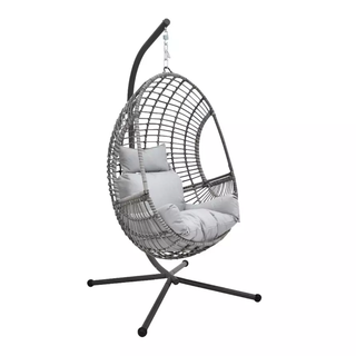 Rattan Effect Hanging Egg Chair best garden furniture