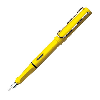 lamy fountain pen in yellow