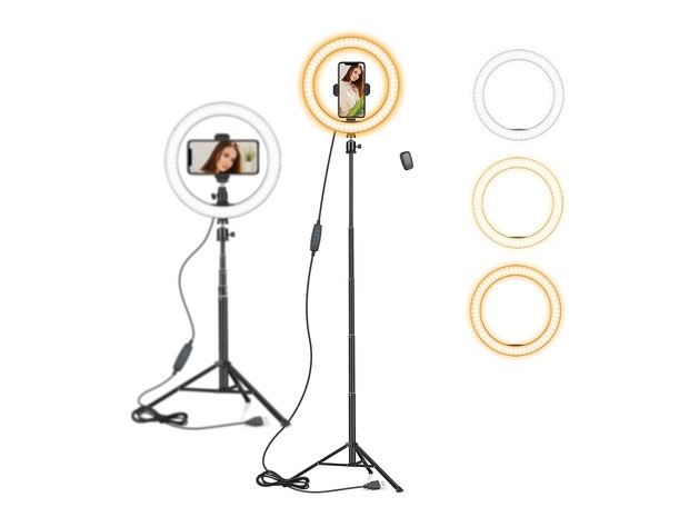 amazon-lightning-deals-10--Ring-Light-Exendable-Tripod-Stand