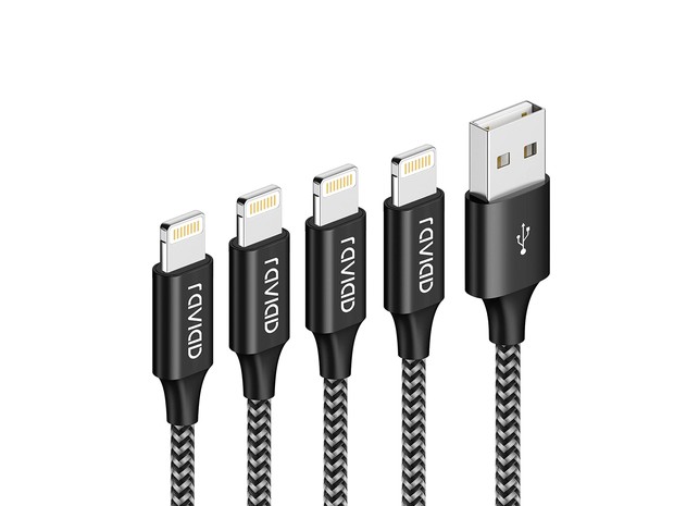 The Varied Length Phone Charger Cables are a great phone accessory currently available on Amazon.