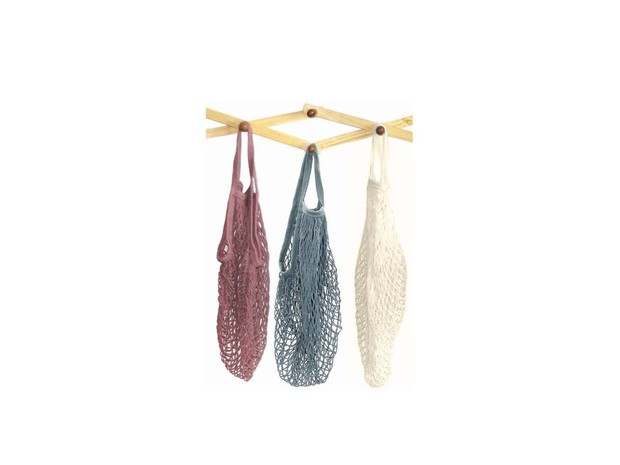Pveath Mesh Organic Cotton Shopping Bags.