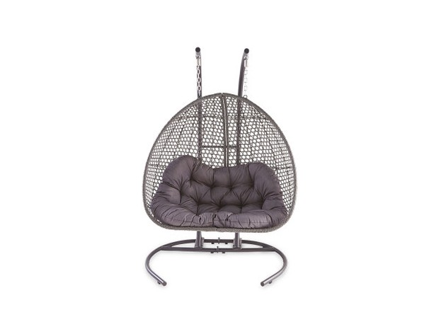 The Aldi two-seater hanging egg chaig