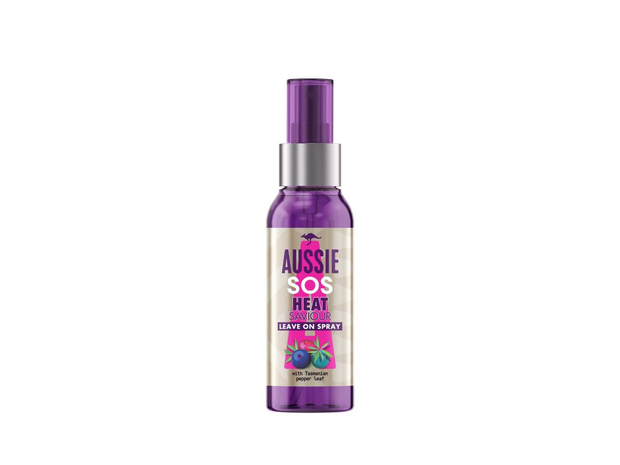 Aussie SOS Instant Heat Saviour Hair Spray is one of our best heat protectant sprays.
