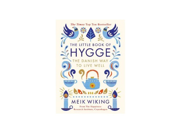 The Little Book of Hygge by Meik Wiking can be used to promote hygge.