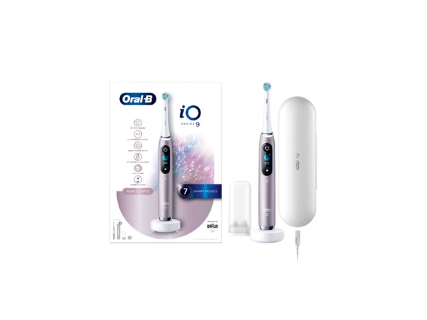 Oral B iO9™ Electric Toothbrush Rose Quartz - Designed by Braun ★★★★★ ★★★★★4.9 out of 5 stars. Read the reviews. Oral B iO9 Electric Toothbrush Rose Quartz - Designed by Braun