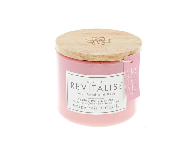 The Grapefruit & Cassis Double-Wick Scented Candle is one of our favourite teacher gift ideas.
