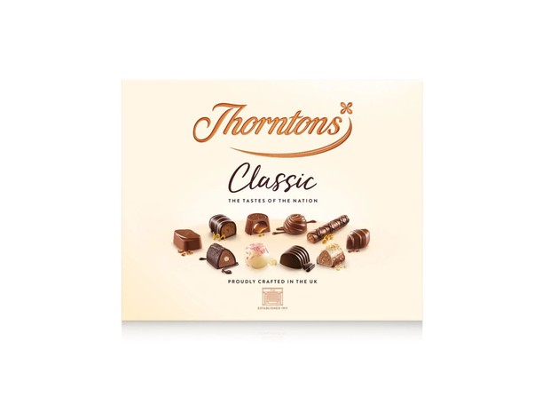 The Thorntons Classic Collection Chocolate Box is one of our favourite teacher gift ideas.