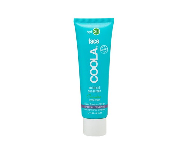 The Coola Mineral Cucumber Face SPF30 is our best mineral face sunscreen