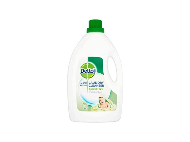 The Dettol Antibacterial Laundry Cleanser is one of our laundry essentials for freshers.
