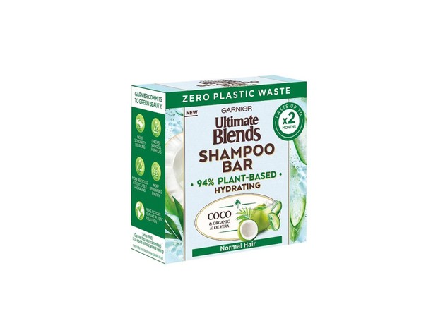 The Garnier Ultimate Blends Coco Aloe Vera Shampoo Bar is one of our best shampoo bars.