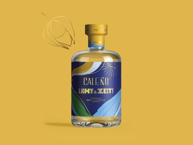 Caleno Light & Zesty Tropical Non-Alcoholic Spirit 