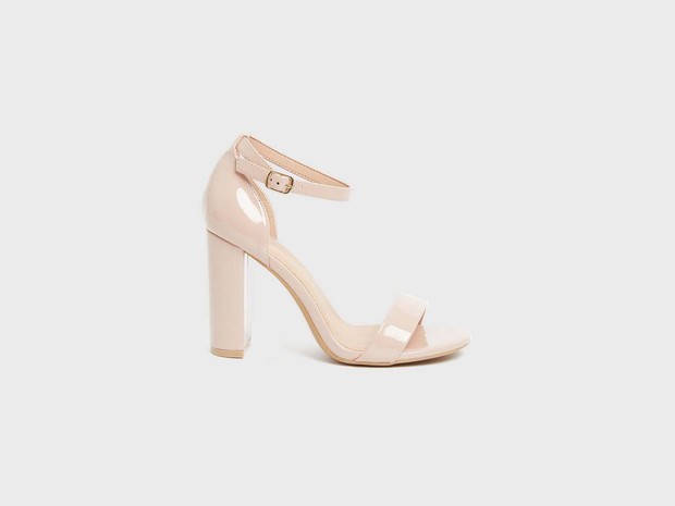 This pair of New Look Cream Block Heels is a college essential.