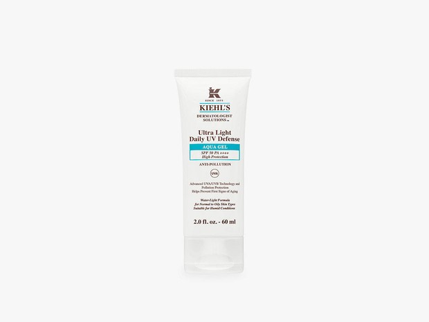 The Kiehl's Ultra Light Daily UV Defense Aqua Gel SPF 50 is our best gel-based face sunscreen