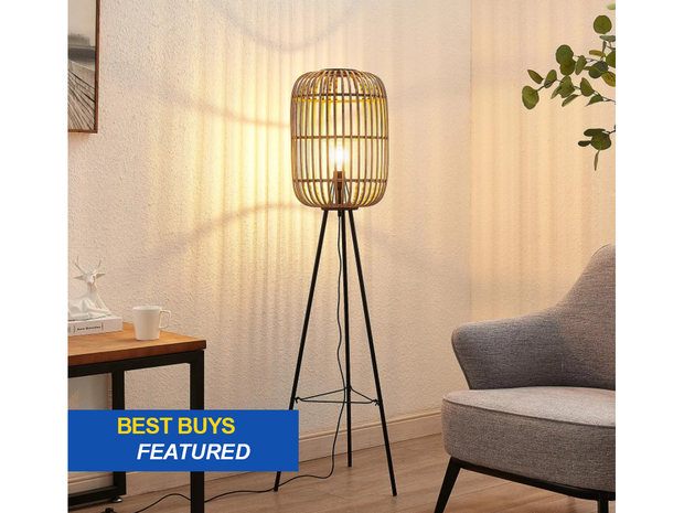 Lindby Canyana floor lamp can be used to promote hygge.