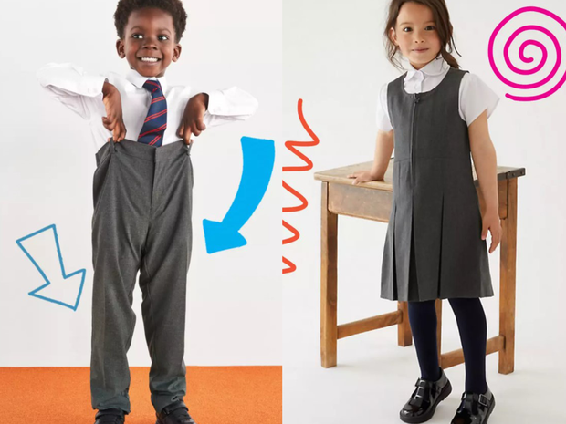 Marks and Spencer is one of our favourite stores to shop school uniforms at.