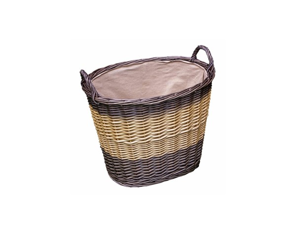 Wayfair's Deep 2 Tone Lined Wicker Laundry Basket is one of our best wicker laundry baskets.