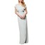 long gown in light mint green colour